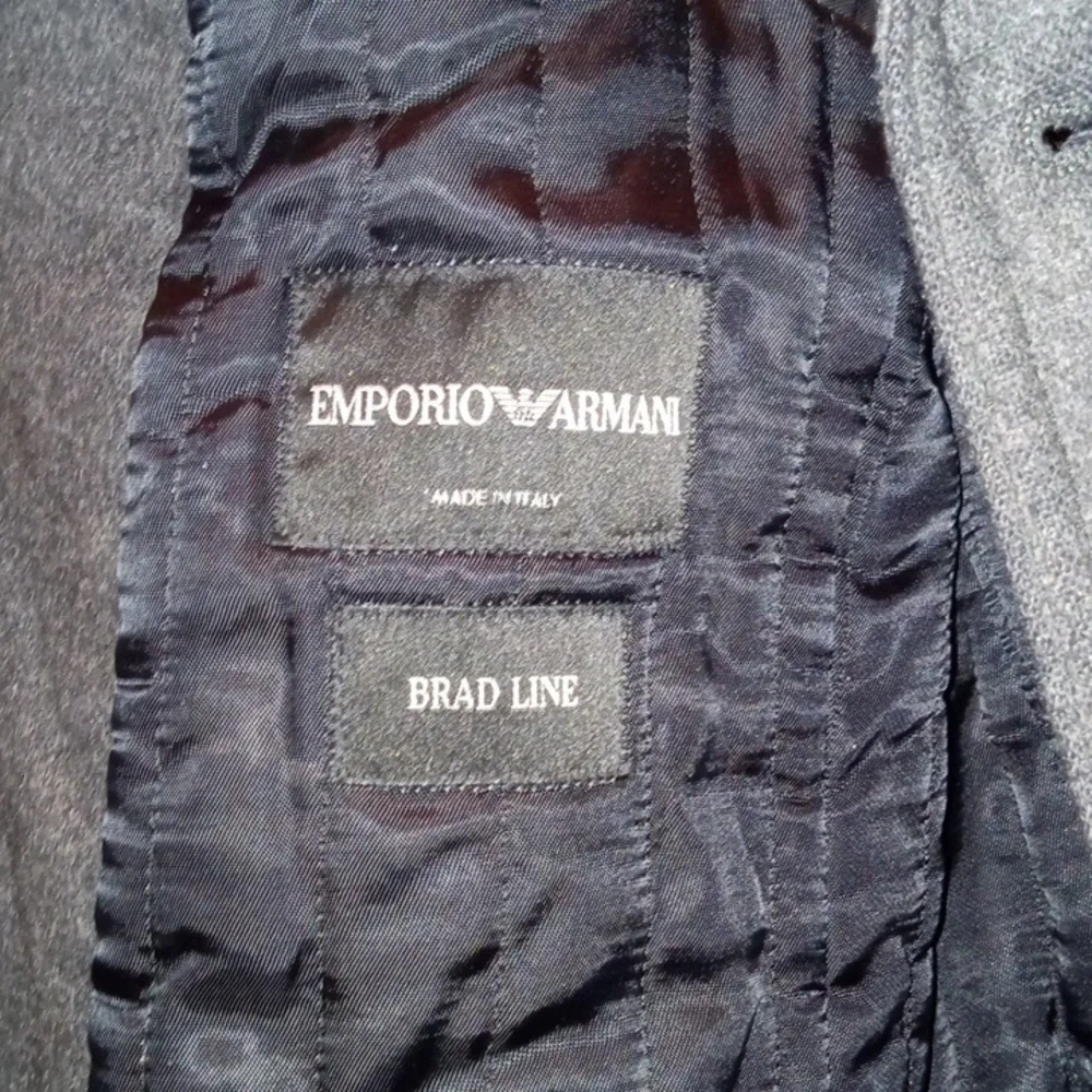 Men's Armani pea coat - Picture 2 of 4